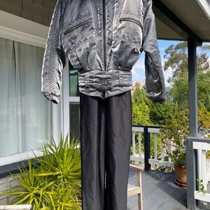 Vintage Women’s NILS 90s Metallic Silver Snowsuit Size 12